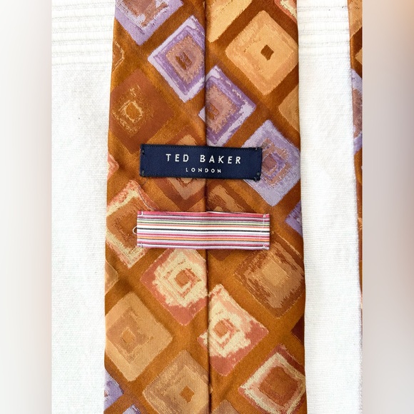 Ted Baker London 100% Silk Tie - Picture 6 of 11